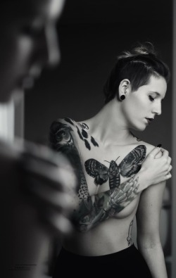 lisar-tattoomodel-karlsruhe:  Danke Sandra Meyle â¤ï¸â¤ï¸ðŸ’•ðŸš€ Model: https://www.facebook.com/LisaR.tattoo/