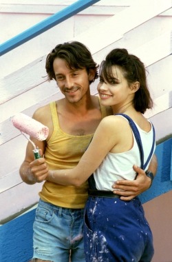 mastersofthe80s:    Jean-Hugues Anglade and Béatrice Dalle in ‘Betty Blue’ (1986)