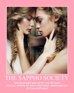 The Sappho Society Caption 001 by FT (revisited)