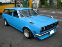 lowdownstyleautomotive:Super sweet V610 Bluebird wagon. If I was to get a wagon it would be like this.