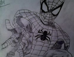 Spidey and Darkwing Duck.  I feel like I want to try drawing perverted stuff soon&hellip;.