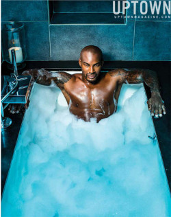 lamusenoire:  A Gentleman Returns: Mr. Tyson Beckford roams the rooms of New York’s famed 110-year-old Mansfield Hotel in this editorial and cover shoot for the August/September issue of Uptown Magazine. Here, Tyson Beckford, a legend in his own right,