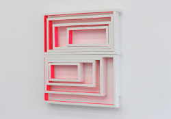 pop-up-x: Cordy Ryman - Window Box, 2010  54 x 52 x 5 in 