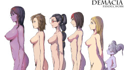 rule34oflegends:    Champion’s Breast size
