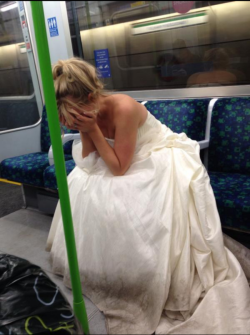 skeptic-with-issues:  the-master-and-margarita:  fuckyeah-nerdery:  tssfxx:  helllotittys:  have—not:  i love this photo because at first you think that she was going to get married but instead her husband to be left her, or something like that. but