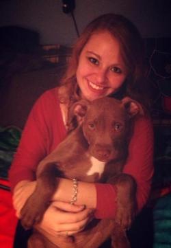 ashleyannx0x0:  corgis-everywhere:  this is a 4-month old pitbull named tonka. he got loose and his mom was unable to find him. finally, she received a call from an animal control employee, who said tonka had been dragged by a car, and he was later locate