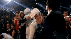 dailydot:  Robot love—Daft Punk wins album of the year  I love these guys so much ;w;