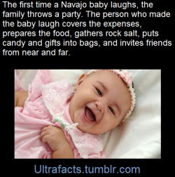hotterdenwasabi:  modernmarcy: strangevibezz:  starshineexx:   thisisloveovertaking:  ultrafacts:  The Navajo have a unique tradition. When a baby is born, it is regarded as the ultimate, precious gift and must never be abused. From the moment of birth,