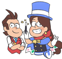 genchiart:  ace attorney AU???? ace attorney AU(more to come later!!)  OH MY GODTHIS