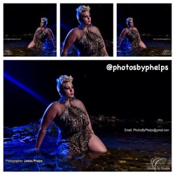 So it&rsquo;s my new purpose to work with every shapely thick female in the DMV area.. And last night I shot with @dannity with her first photoshoot  #busty #unique #curves #wet #bluelight #blonde #photosbyphelps #thickythick
