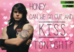 jadedpunk:  Glenn Danzig-tines, Part 1 Send your sweetheart some lovin’ on us today, Danzig-style. 