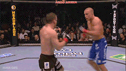 mma-gifs:  UFC 65: Georges St. Pierre vs. Matt Hughes