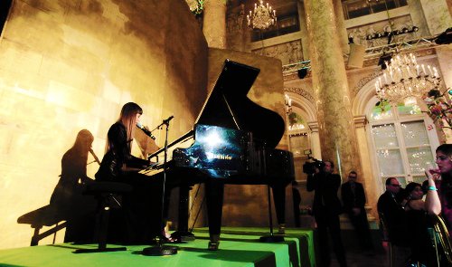 dailyperri:  Christina Perri performs at the AIDS Solidarity Gala 2014 at Hofburg Vienna in Vienna, Austria (May 31, 2014)  