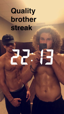 oopsstraightbaitedcaught:  str8snapexposed:  The Bros😍  These brothers were always entertaining to talk to!!  Their collection of 120+ pics and videos including talking dirty and cumming is ready for you guys to see!   Message me or @ibaitstr8guys
