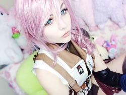 eikkibunny:  “All you care about is death’s release. So take it, and leave the rest of us alone. We don’t think like that. When we think there’s no hope left, we keep looking until we find some. ” Lightning Farron ⭐️ Wig from circusdoll.com