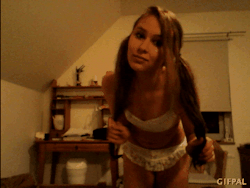 clumsy-angel:  I got a white set of undies to show what an innocent angel I am :3