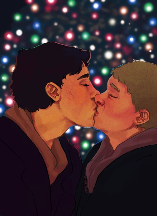 mindpalaceofversailles:  based on actual events  I’m reblogging this as johnlock xmas! (had it saved, don’t recall if it IS meant to be?)