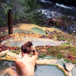 journey-to-nirvana:  soakingspirit:This year for Halloween, I’m a naked Pacific Northwest hotspring hopping gypsy. #vanlife #ontheroad #homeiswhereyouparkitwe’re all on a trip and its all gooood