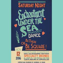 Great Scott! We&rsquo;re doing it again this year! I&rsquo;m so happy to announce the 2nd annual Enchantment Under the Sea Dance! We&rsquo;ll have all the same stuff you loved from last year but more! Tickets are on sale now so hurry before it sells out