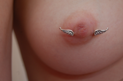 That’s cool.  First nipple piercing