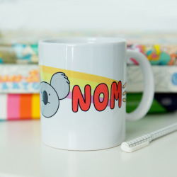 NomNom mug for your noms. Get 10% Off all mugs at CartoonNetworkShop.com&hellip;today only!  http://bit.ly/1Lx9Yln