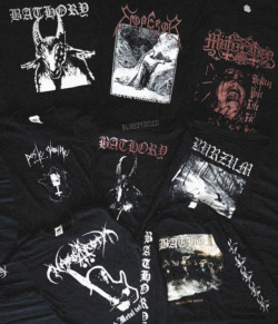 bloodyreich:  My small shirt collection so far, it’s slowly growing.