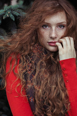 Makeuphall:  14 Stunning Redhead Portraits By Maja Topcagic: Capture The Spirit Of