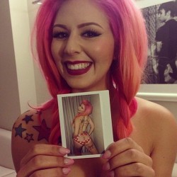 annaleebelle:  Just shot with @tmronin! Love me some dirty #Polaroids. 😁😋💗 #annaleebelle #lasvegas #model