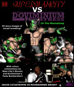 realmsandvoid:  SUPER SLAM CITY VS DOVIMINIUM!! - This is a new style of comic for me, a “Story image-set” - click the bottom two images to get a feel for what its like.Check out my store for the full description and for more Realms &amp; Void titles