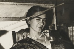 jimlovesart:  Frida Kahlo - The Wink, Self-Portrait.  