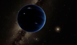 cosmicvastness:    Scientists Find Evidence for Ninth Planet in Solar System     A planet larger than Earth could be hiding in the cold, dark depths of the solar system. The presence of the planet, which would lie far beyond Pluto, is betrayed by the