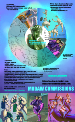 modawkwins:  Commissions *update* 