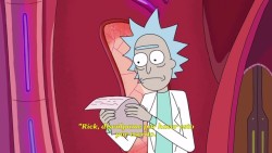 cachomango:  Rick and Morty, Asimilación auto erótica. (2x3)