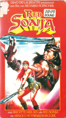 vhs-ninja:  Red Sonja (1985) by Richard Fleischer. 