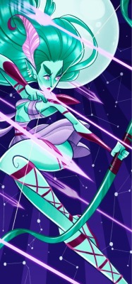 Pulled an all nighter to also send this Second Bookmark to the Printers today!! Here is ARTEMIS 