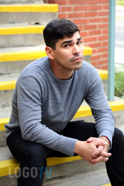 logotv:  This is our boyfriend.Check out our interview with Looking’s Raul Castillo. 