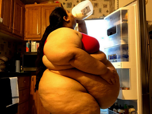 embrace-your-fatness:  neptitudeplus:  Her drinking problem: she’s up to a half-gallon of heavy cream a day. The only solution is a 12-step program: she’ll move the couch 12 steps from the fridge and… no problem!  (unknown c.2021)   Her short distance