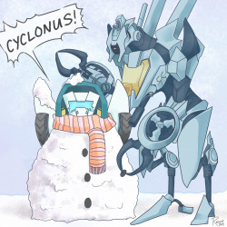 decepticonraveparty:  Whirl, leave those minibots aloneJust a little doodle~ Happy Holidays! 