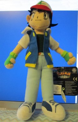 My new Ash Ketchum plushie!!! This should hold me over until I can afford a larger one!!!