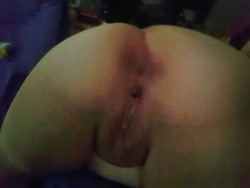 loosepussiedgoddess:  Bent over gape haha. back arched, ass up. Bury my face into the pillow with a handful of hair as you pundge into me.   I bet you always queef when you get fucked in doggy position.