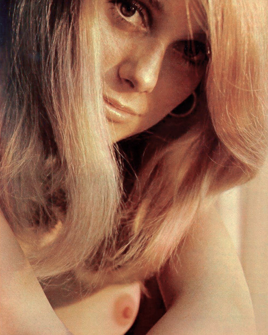 miriambleylock:  Catherine Deneuve by David Bailey for Playboy, 1965. 