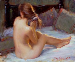 artbeautypaintings:Morning routine - Bryce Cameron Liston