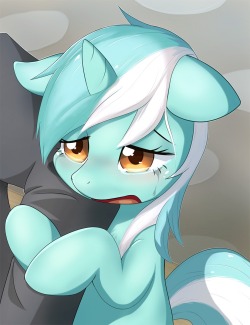 datcatwhatcameback:  AAAAAW Why so sad Lyra?   Awww! ;w; 
