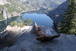 naked-hiker:  Wow! What a great place to