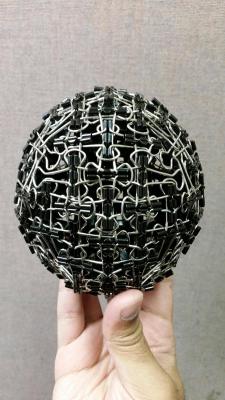 blazepress:  A ball made of binder clips
