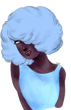bella-aubrie:  @starredforlife requested to draw my human au for Blue Pearl!! Hope you like it!! :) 