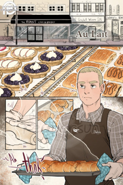 Support Au Lait on Patreon -&gt; patreon.com/reapersun&lt;Previous chapter - Page 01 - Page 02&gt;Hey so here is my johnlock coffee shop au, which is tied into my hannigram coffee shop au, going full blown crossover and I don’t give a fuck; I promised