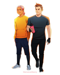 Activewear vs. AthleisureFeaturing all-time fitspiration and best dad, Craig Cahn. With Young a.k.a my Dadsona, because I’ve been wanting to draw this dude for a long time now. Raise your hand if you love fitness dad. Also if you’re into listening
