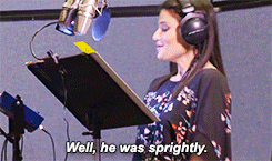 the-absolute-funniest-posts:  findsomethingtofightfor-deactiv: Idina Menzel voice recording for Elsa (x)  This post has been featured on a 1000Notes.com blog! 