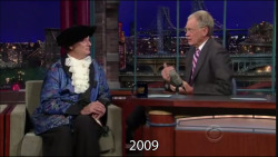 megustamemes:  Bill Murray on the Late Show through the years.  